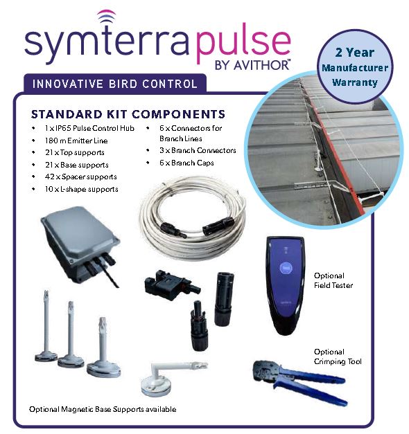 SYMTERRA PULSE BY AVITHOR - Innovative Bird Control