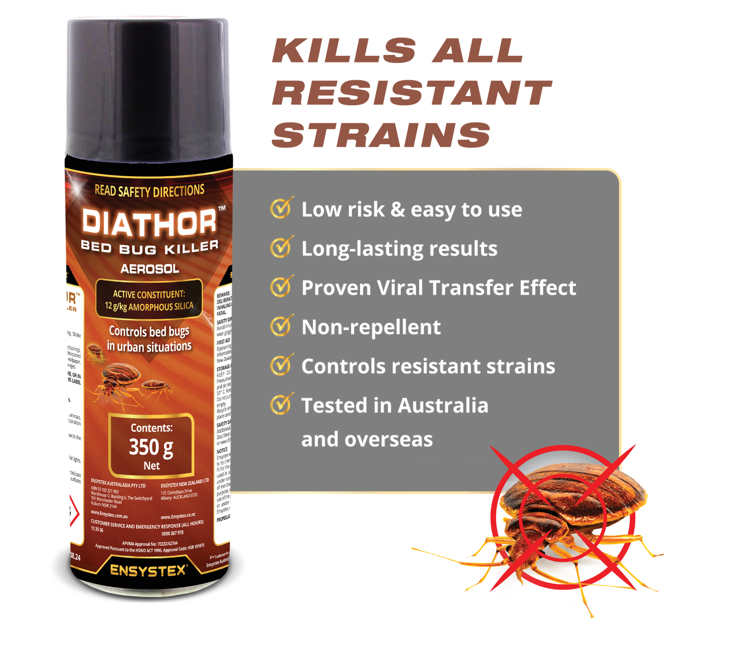 DIATHOR BED BUG KILLER