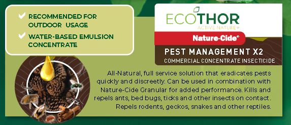 ECOTHOR Nature-Cide Pest Management X2 Commercial Concentrate Insecticide